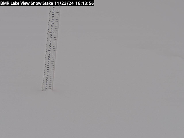 Lakeview Snow Depth Image