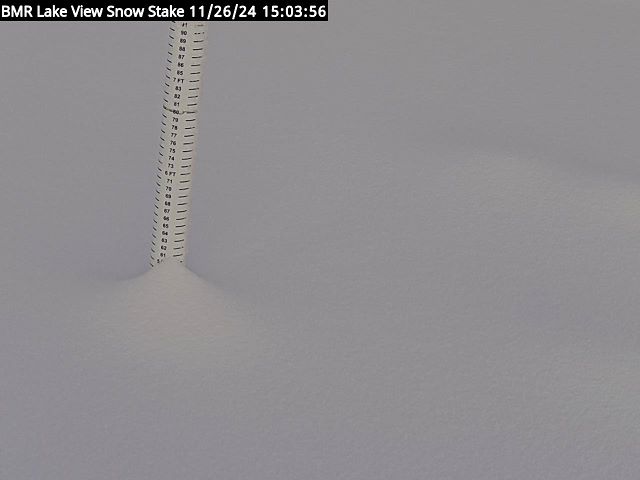 Lakeview Snow Depth Image