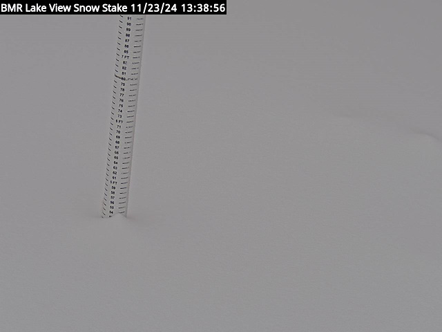 Lakeview Snow Depth Image